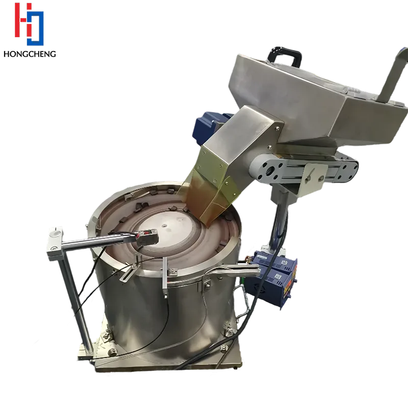 adjustable speed centrifugal bowl feeder machine