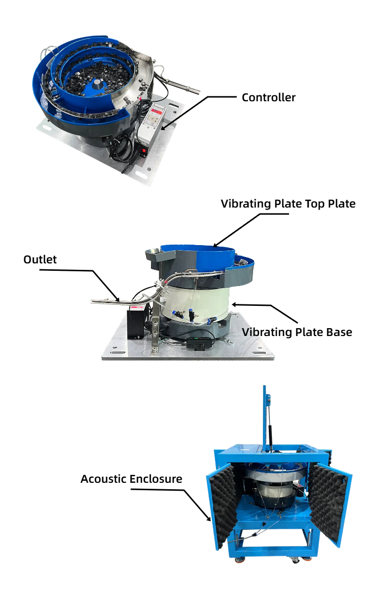 High Precision Vibratory Bowl Feeder for Parts