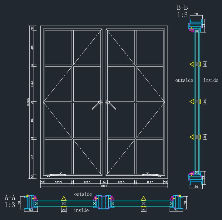Thermal Break Steel Windows