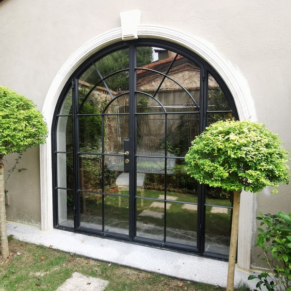 Hand-Forged Bronze French Doors​