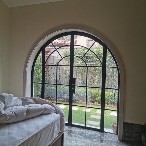 French Vintage Steel Doors