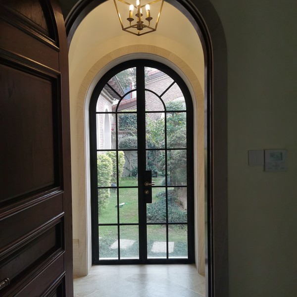 French Vintage Steel Doors