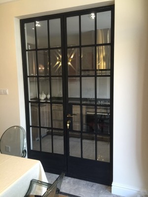 Retro Steel French Doors​