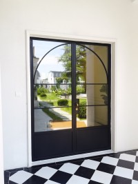 Minimalist Steel Doors