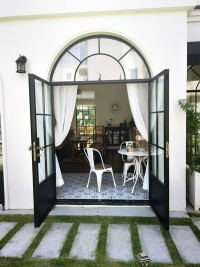 Arched French Steel Doors​