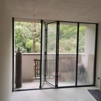 vintage steel folding door