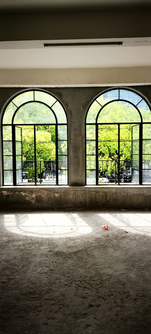 Arched Steel Windows Black​​