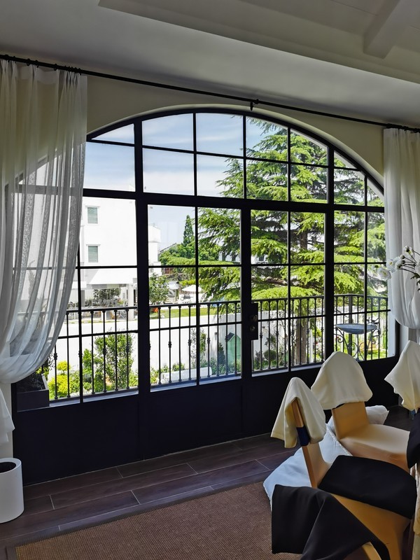 Galvanized steel windows