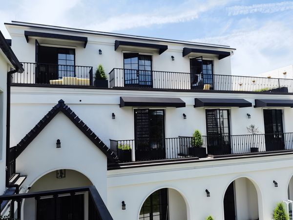 Soundproof french steel windows