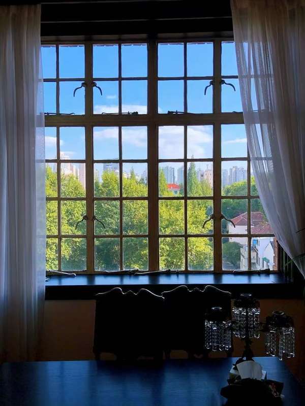 vintage steel fixed window