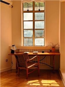 vintage steel fixed window