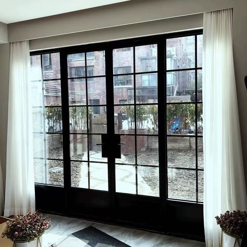 Burglar-proof steel casement