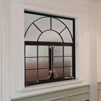 Distressed Black Steel Windows​