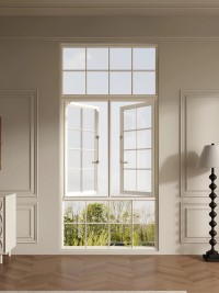 Cream french windows for living room​