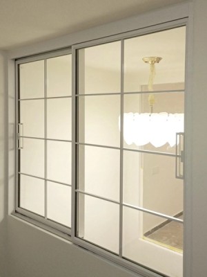 Hotel renovation steel windows