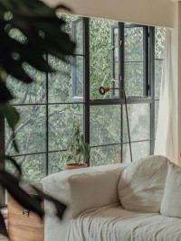 Hotel renovation steel windows