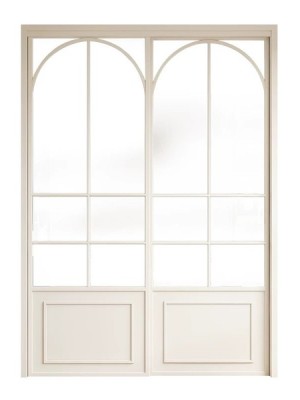 Solid Steel Glass Casement Doors