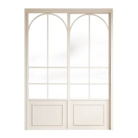 Solid Steel Glass Casement Doors