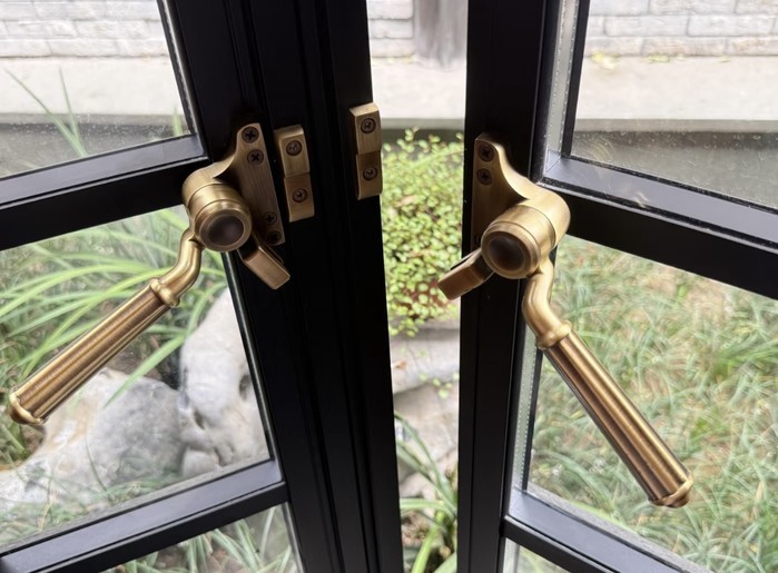 Steel Casement Window Slim Frame Thermal Break Double Glazed Insulated Design for Modern Villas Apartments and Commercial Projects