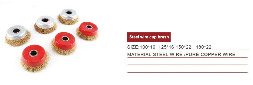 knotted wire cup brushes