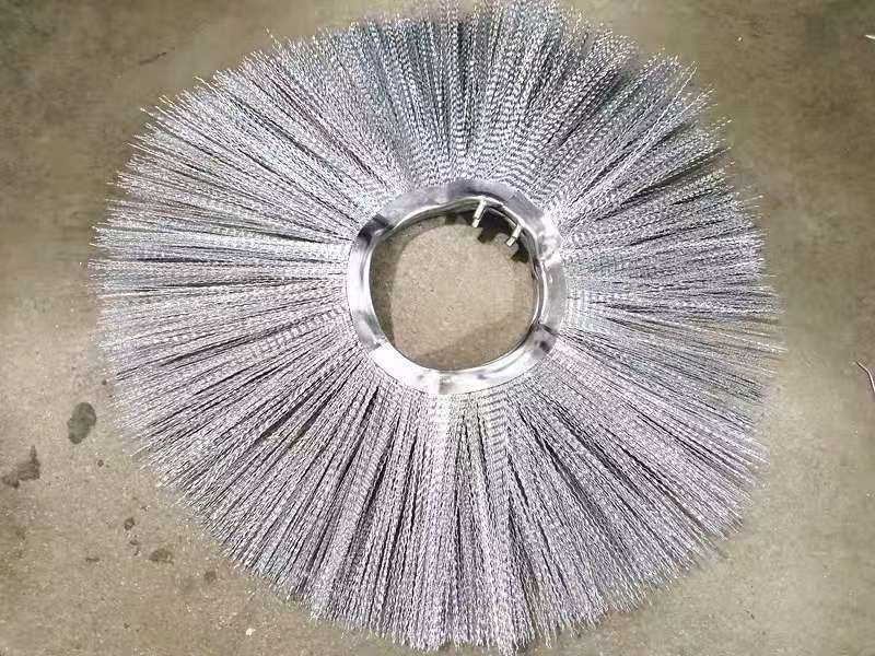 Convoluted Wire Wafer Brush