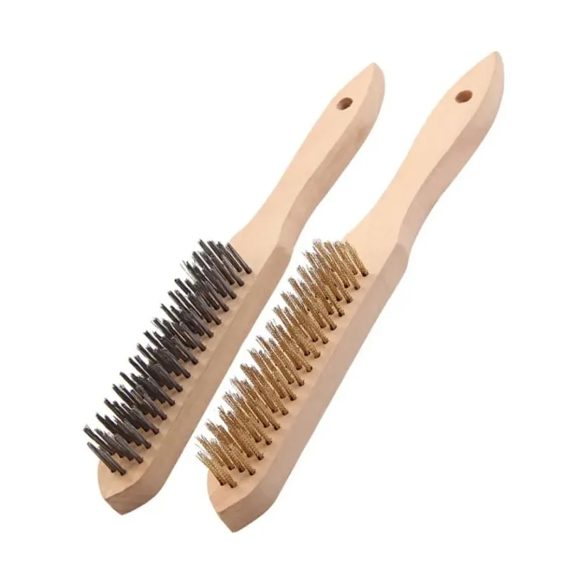Wire Brush with Wooden Handle Wire Brush with Wooden Handle