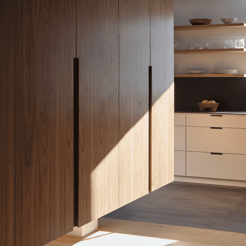 Lacquered And Solid Wood Cabinet Doors For Modern Homes