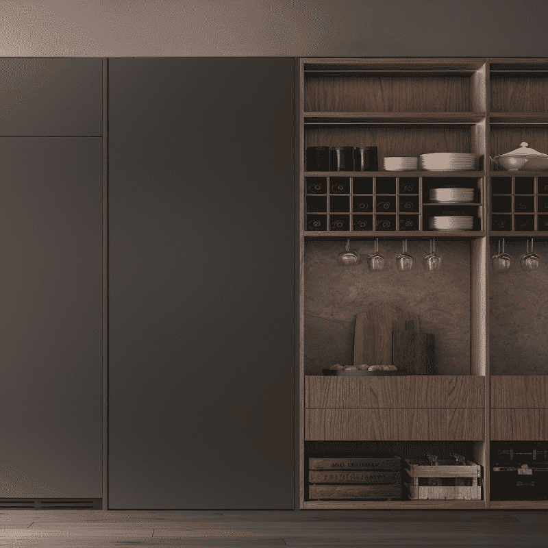 Space-Saving Storage Cabinets For Multi-Functional Furniture