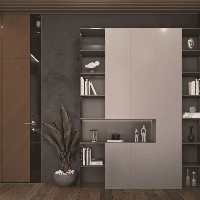 Multi-Functional Storage Furniture With Freestanding Units