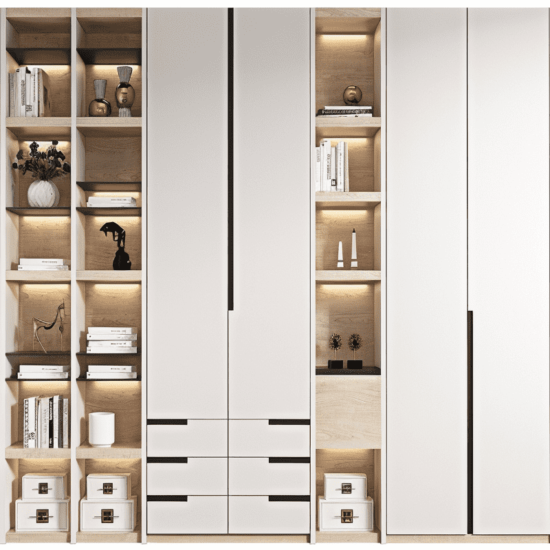 Book Storage Unit With Adjustable Shelving For Versatility