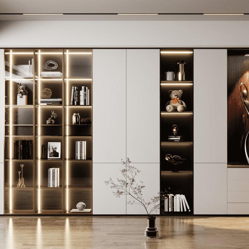 Adjustable Shelving Unit For Modular Book Storage Solutions