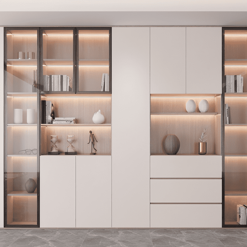 Adjustable Shelving Unit For Modular Book Storage Solutions