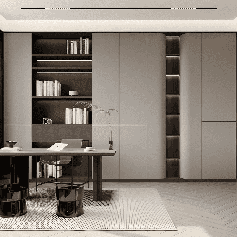 Wooden Bookcase And Book Storage Unit For Home Libraries