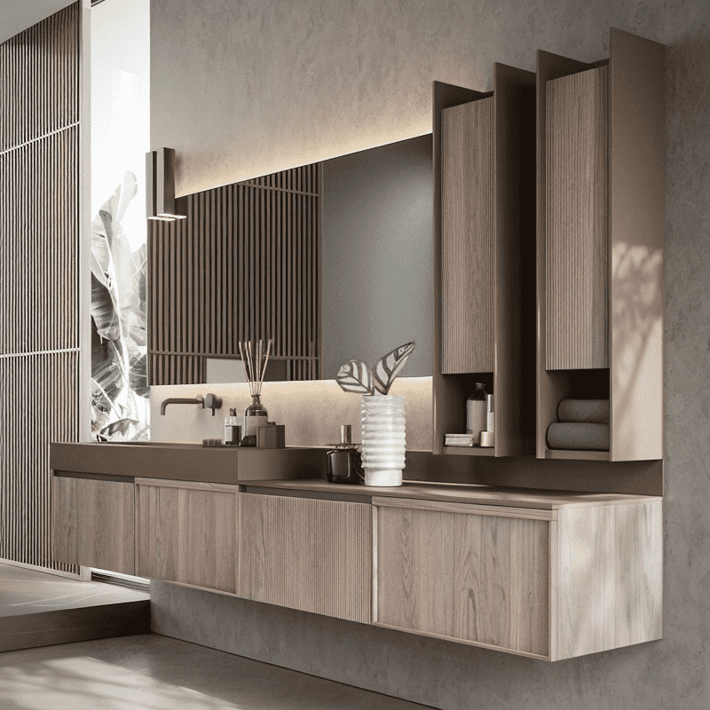 Sink Vanity And Bathroom Cabinet For Organized Spaces