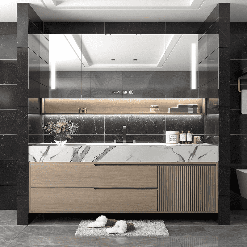 Vanity Unit With Sink Cabinet For Functional Bathrooms