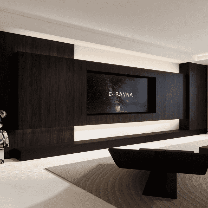 Media Console And TV Stand For Living Room Spaces