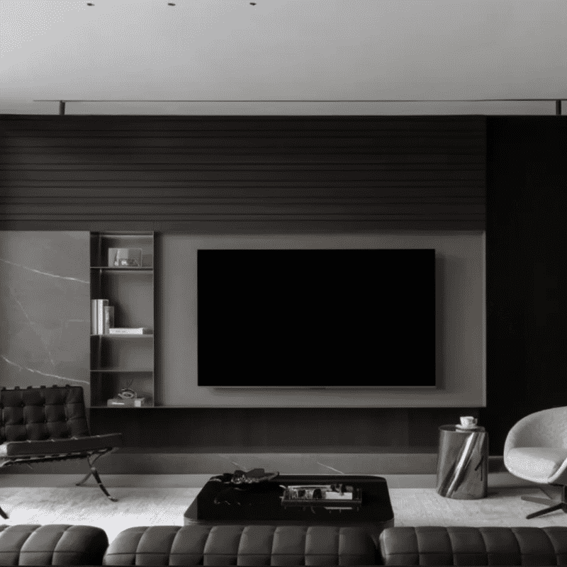 Media Console And TV Stand For Living Room Spaces