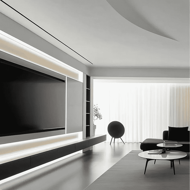 TV Stand And Media Console For Living Room Furniture