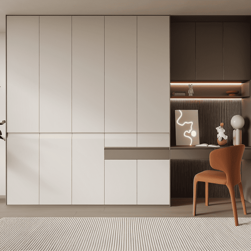Walk-in Wardrobe Systems With Sliding Door Features