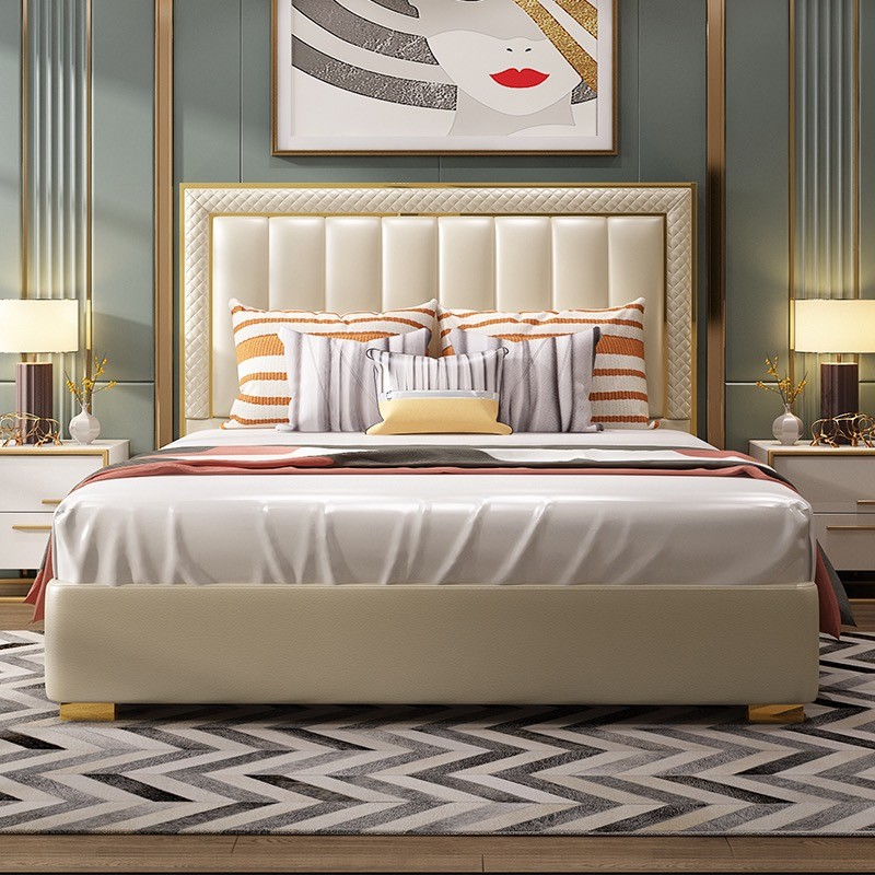 Light luxury bed
