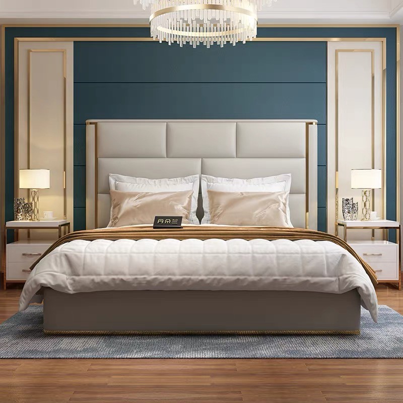 Light luxury bed