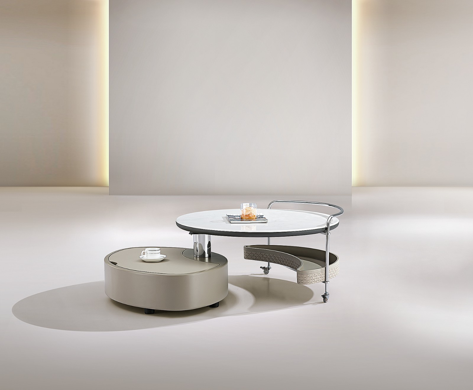 Tea table and TV cabinet