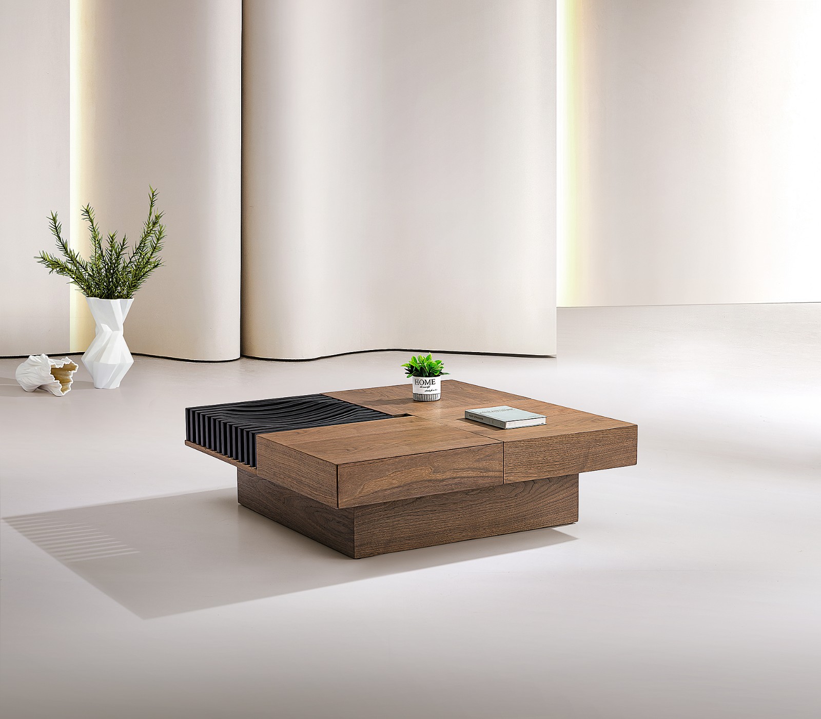 Tea table and TV cabinet
