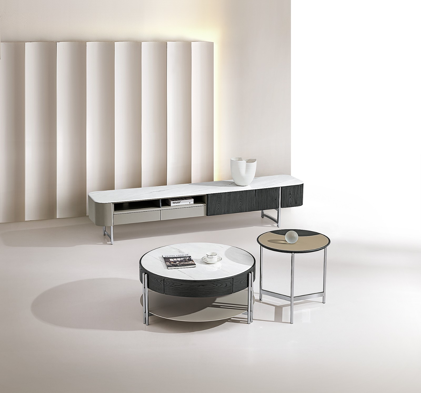 Tea table and TV cabinet