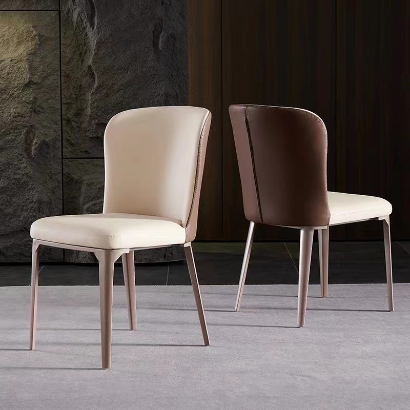 Light luxury dining chair