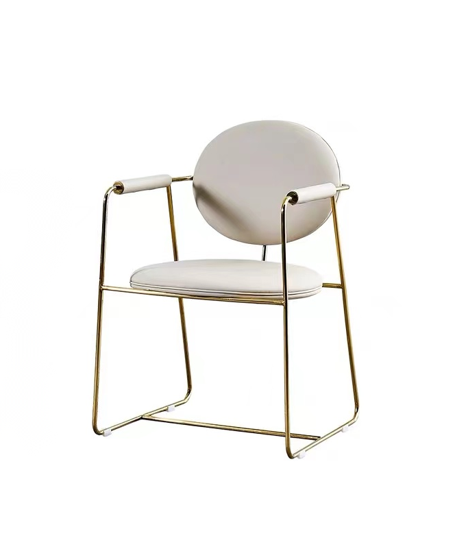 Light luxury dining chair