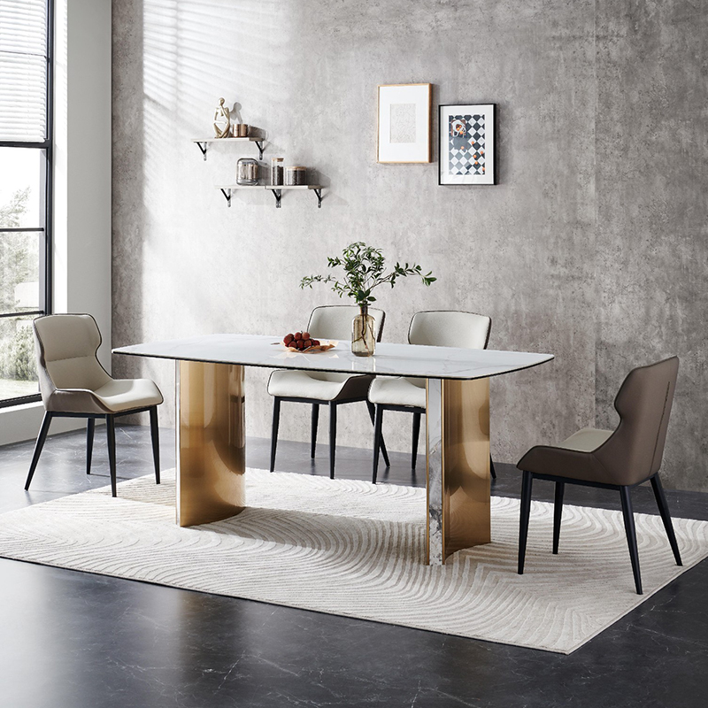 Simple luxury dining table