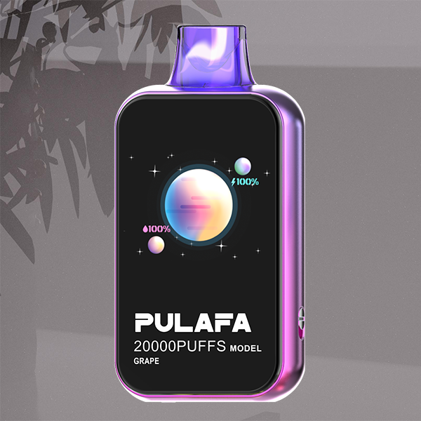 Grape e-liquid squeeze bottle