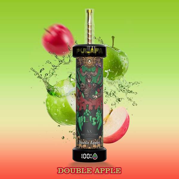 Double Apples tarot-themed hookah
