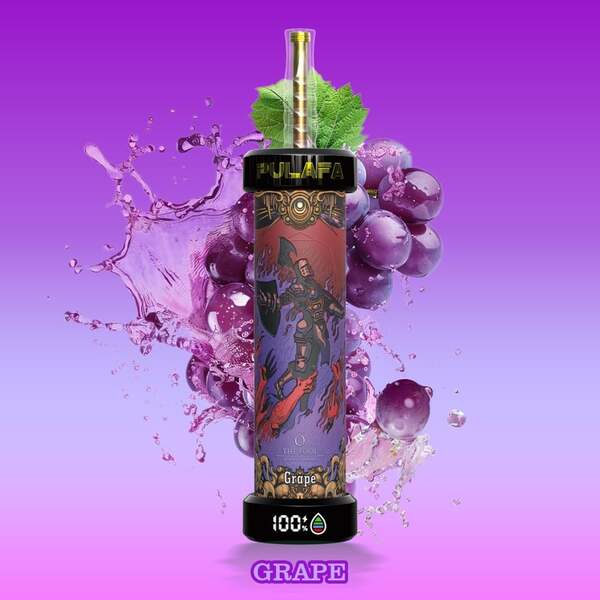 Grape tarot-themed hookah